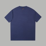 Louis Vuitton 25SS Early Spring New Short-Sleeved Shirt with LV Monogram Scenery Embroidery 250827