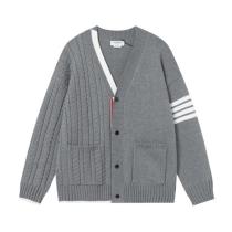 Thom Browne Classic Knit Cardigan Sweater Gray 250827