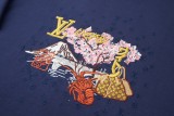 Louis Vuitton 25SS Early Spring New Short-Sleeved Shirt with LV Monogram Scenery Embroidery 250827
