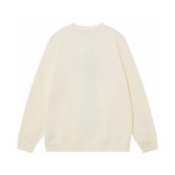 Dior 24SS Animal Pattern Jacquard Round Neck Leisure Long-Sleeved Sweater 250827
