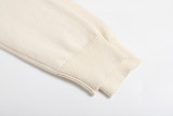 Louis Vuitton Hand-Embroidered Logo Wool Cardigan Sweater 250827