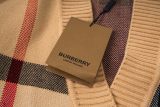 Burberry High-Quality Plaid Wool Cardigan Sweater 250827