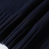 Thom Browne Classic Knit Cardigan Sweater DarkBlue 250827