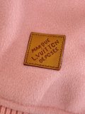 Louis Vuitton x Nigo FW25 Padded Leather-Sleeve Varsity Jacket with Intarsia and Embroidered Patches Jacket 250903
