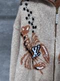 Louis Vuitton x Nigo Lobster Lambswool Knit Zip Sweater Coat 250903