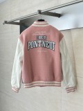 Louis Vuitton x Nigo FW25 Padded Leather-Sleeve Varsity Jacket with Intarsia and Embroidered Patches Jacket 250903