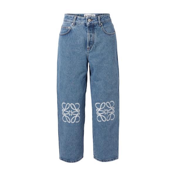Loewe 24FW Anagram Embroidered Denim Jeans 250903