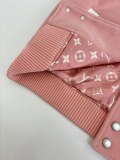 Louis Vuitton x Nigo FW25 Padded Leather-Sleeve Varsity Jacket with Intarsia and Embroidered Patches Jacket 250903