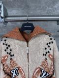 Louis Vuitton x Nigo Lobster Lambswool Knit Zip Sweater Coat 250903