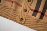 Burberry Check Wool Jacquard Cardigan Sweater 250903