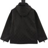 Gucci Web Stripe Hooded Trench Coat 2509017