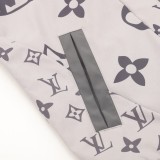 Louis Vuitton Monogram Patchwork Dropped Shoulder Cropped Jacket 2509017