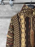 Louis Vuitton x Nigo 25FW Monogram Floral Jacquard Sweater with Chain Detail (1A9K9R) 2509017