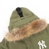 MLB Official Unisex Mid-Length Duck Down Puffer Jacket 2509017