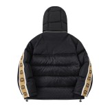 Gucci 20FW Reflective G Jacquard Stripe Down Jacket 2509023