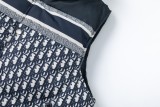 Dior 23FW Reversible All-Over Houndstooth Print Down Vest 2509023