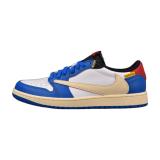 Union LA x Travis Scott x Air Jordan 1 low white blue Re