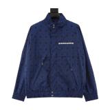 Chrome Hearts Tonal All-Over Print Windbreaker Blue Jacket 251015