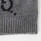 Gucci Double G Gradient All-Over Print Knit Cardigan Sweater 251015