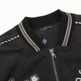 Louis Vuitton Embroidered Letter Varsity Jacket 251015