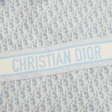 Dior All-Over Print Washed Jacquard Zip Windbreaker Coat 251015