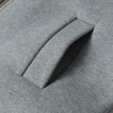 Miu Miu Letter Appliqué Air Layer Zip Jacket 251015