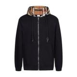 Burberry Check Panel Hooded Jacket 251015