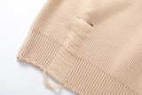 Balenciaga New Classic Jacquard Distressed Wool Sweater 251023