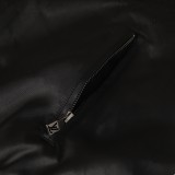 Louis Vuitton Rhinestone Silk Waistband Varsity Jacket 251023
