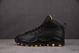 Air Jordan 10 Retro HOH Black