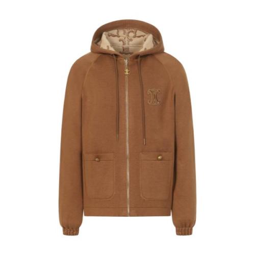 Celine FW New Reversible Hooded Jacket 251023