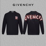 Givenchy Flame Letter Logo Crewneck Sweatshirt 251023