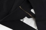 Louis Vuitton Monogram Flower Big Logo Hooded Knit Drawstring Zip Jacket 251029