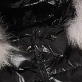 Moncler FW Fudson Ultra-Long Hooded Down Jacket 251029