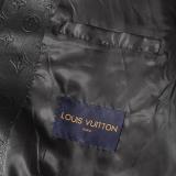 Louis Vuitton 25SS New Embossed Monogram Leather Panel Hybrid Jacket 251029