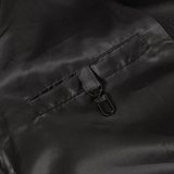 Louis Vuitton 25SS New Embossed Monogram Leather Panel Hybrid Jacket 251029