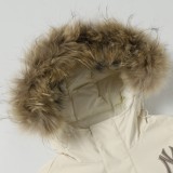 MLB Big Logo Big Fur Collar Thick Puffer Down Jacket 251029