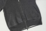 Dior Reversible Jacquard Cashmere Knit Hoodie 251106