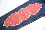 Chrome Hearts Sleeve Cross Denim Jacket 251106