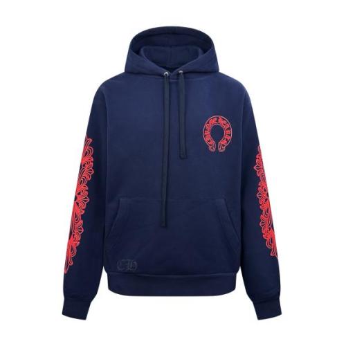 Chrome Hearts Horseshoe Arm Hooded Jacket (Blue) 251106