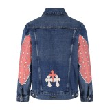 Chrome Hearts Sleeve Cross Denim Jacket 251106