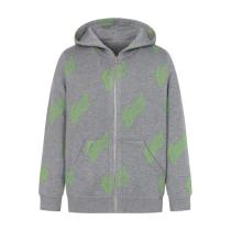 Gucci Letter Print Reversible Hooded Jacket 251106