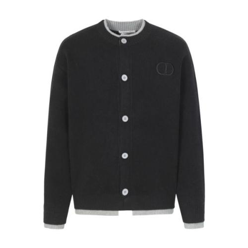 Dior Letter Logo Embroidery Crewneck Knit Sweater 251106