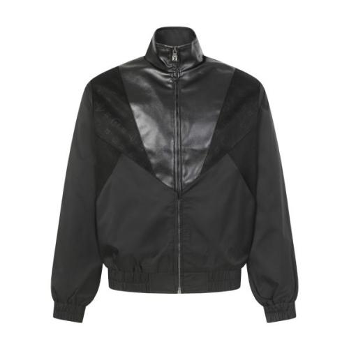 Louis Vuitton Monogram Appliqué Patchwork Leather Jacket 251106