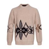 Louis Vuitton 25FW SKI Series Floral Overlapping Crewneck Sweater 251106