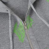 Gucci Letter Print Reversible Hooded Jacket 251106