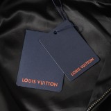 Louis Vuitton Monogram Appliqué Patchwork Leather Jacket 251106