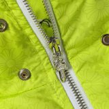 Chrome Hearts Silver Button Subtle Jacquard Down Vest