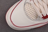 Jordan 4 Retro Pale Ivory Sierra Red (Women's)