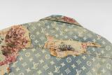 Louis Vuitton Vintage Rose Patchwork Denim Cotton Jacket